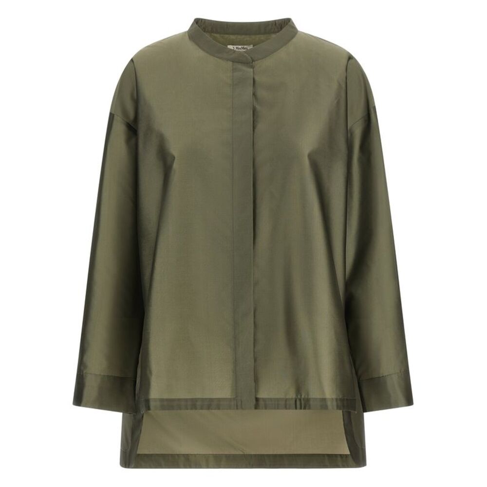'S Max Mara Bicolor Polyester Women's Blouse